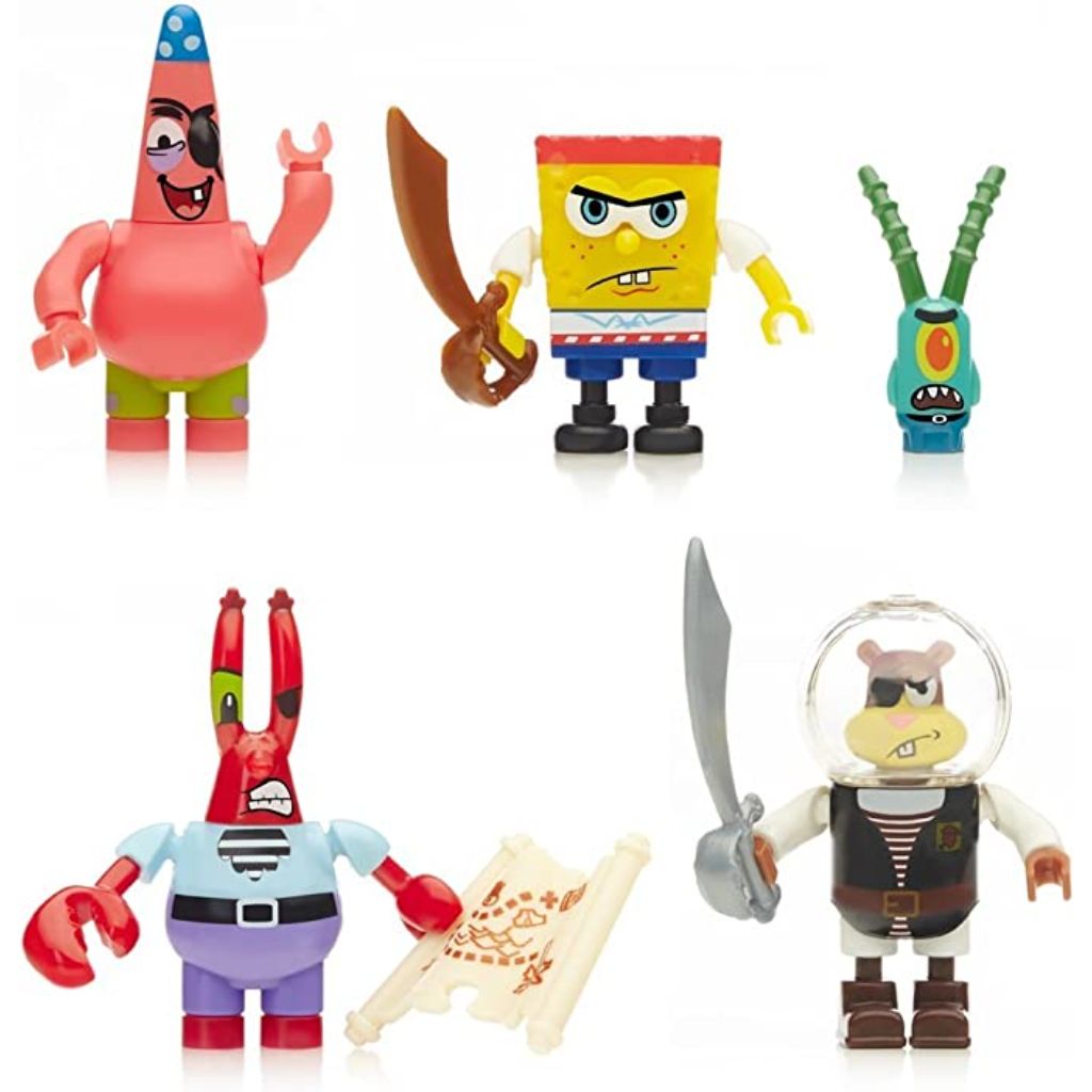 Mega Bloks Spongebob Squarepants Pirate Figure Pack D Best Toys