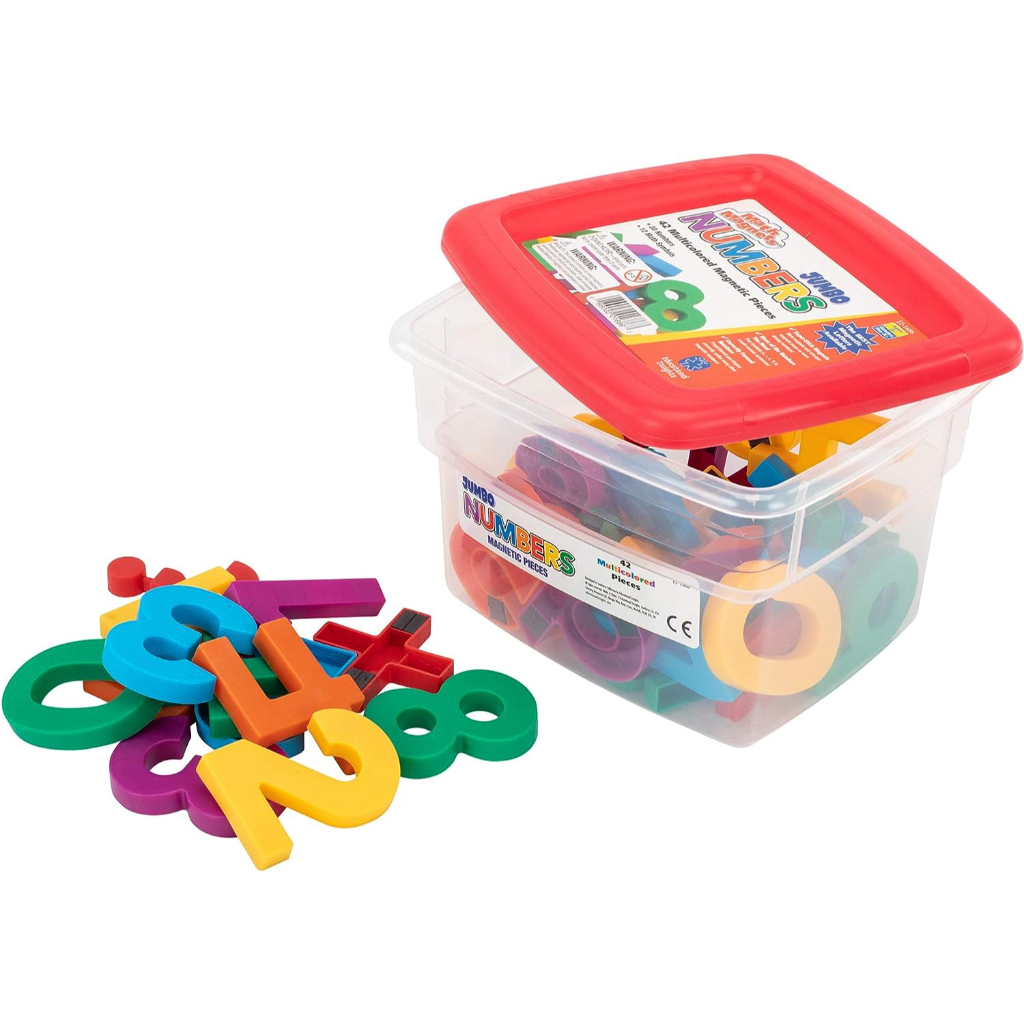 Math Magnets Jumbo Numbers - D'Best Toys