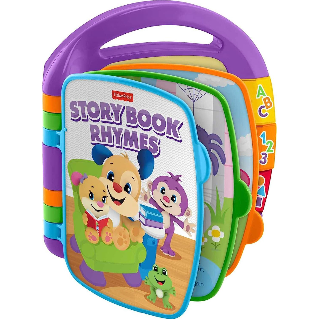 fisher price laugh & learn musical baby toy, storybook rhymes4