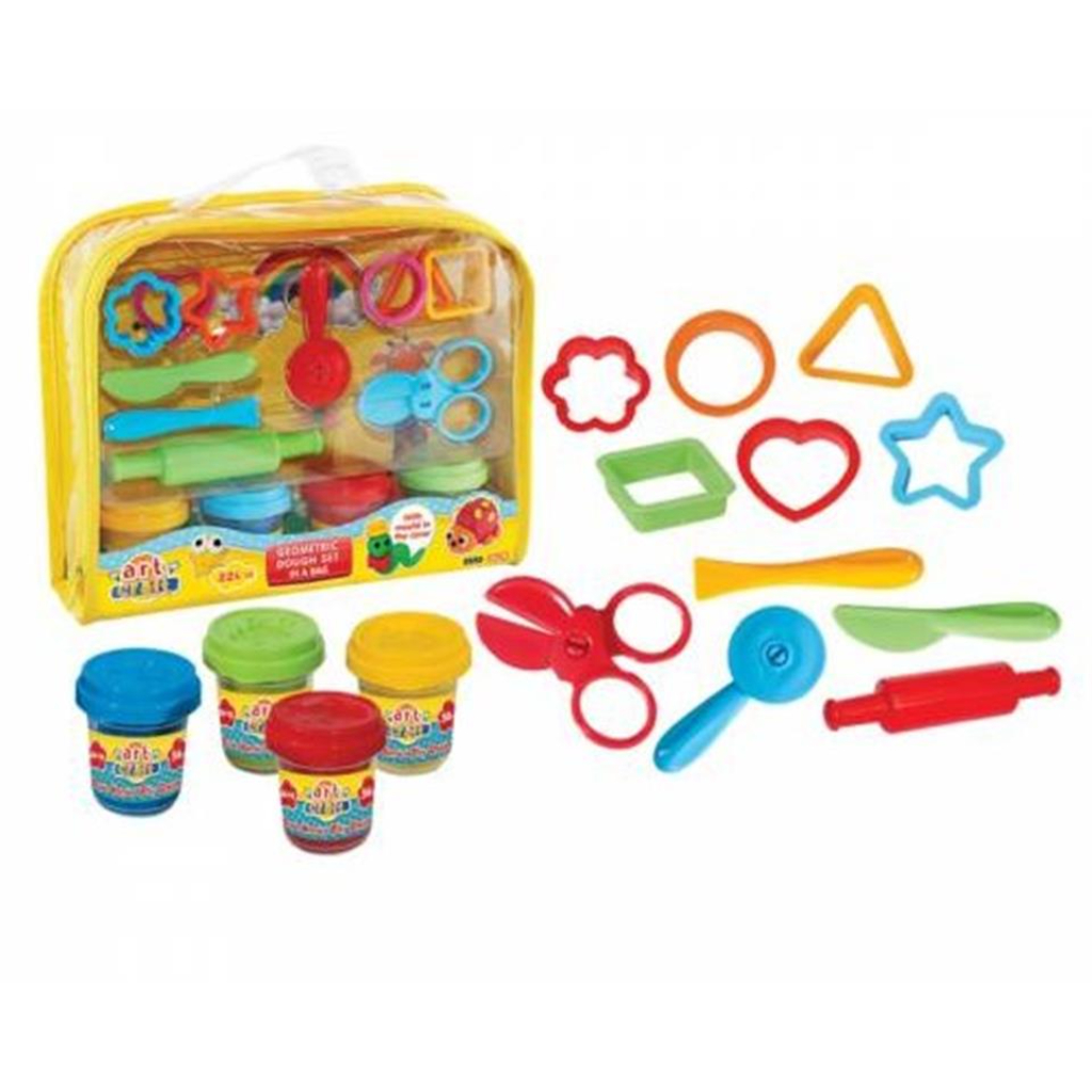 geometric art & craft dough set