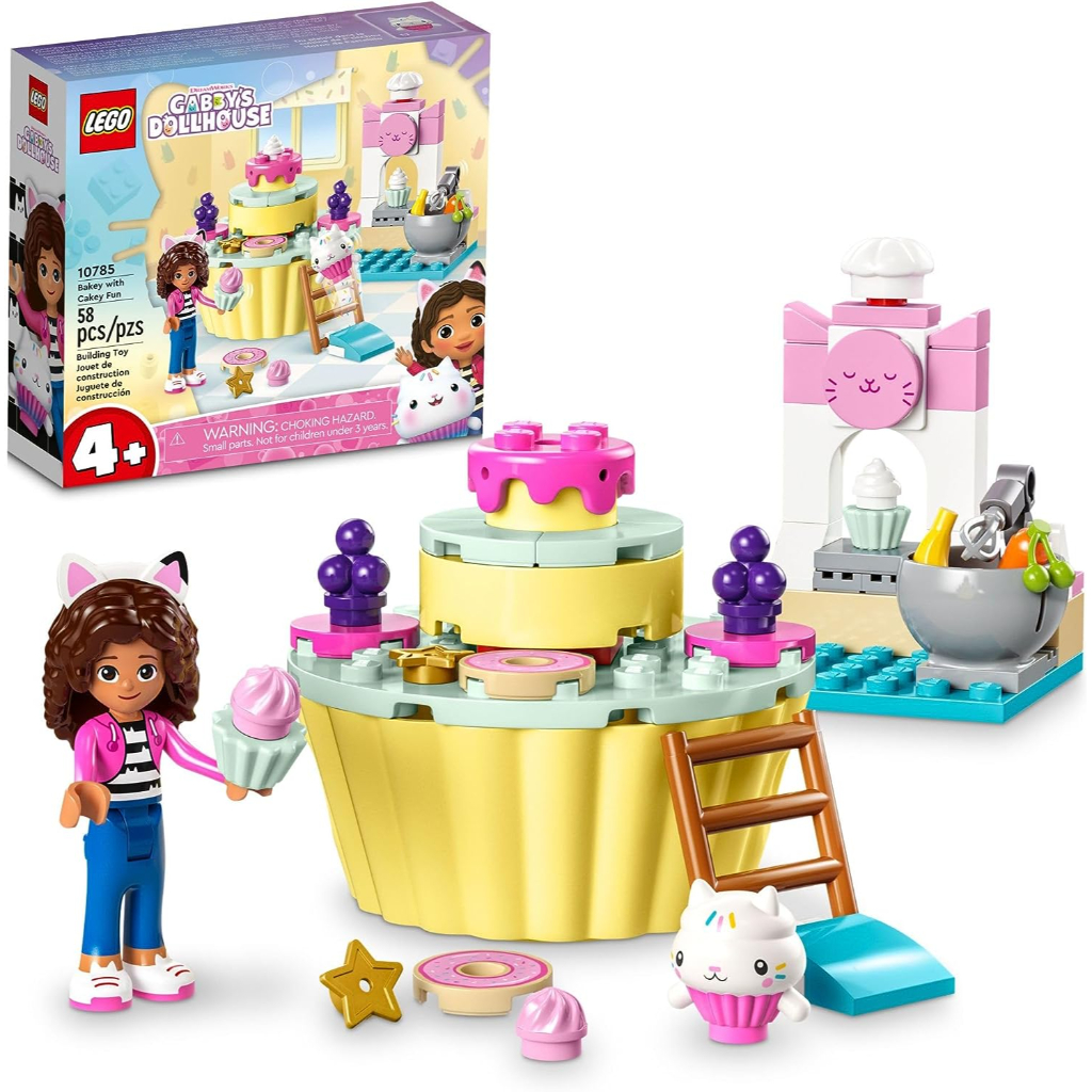 lego gabby's dollhouse bakey with cakey fun 10785 building toy set4