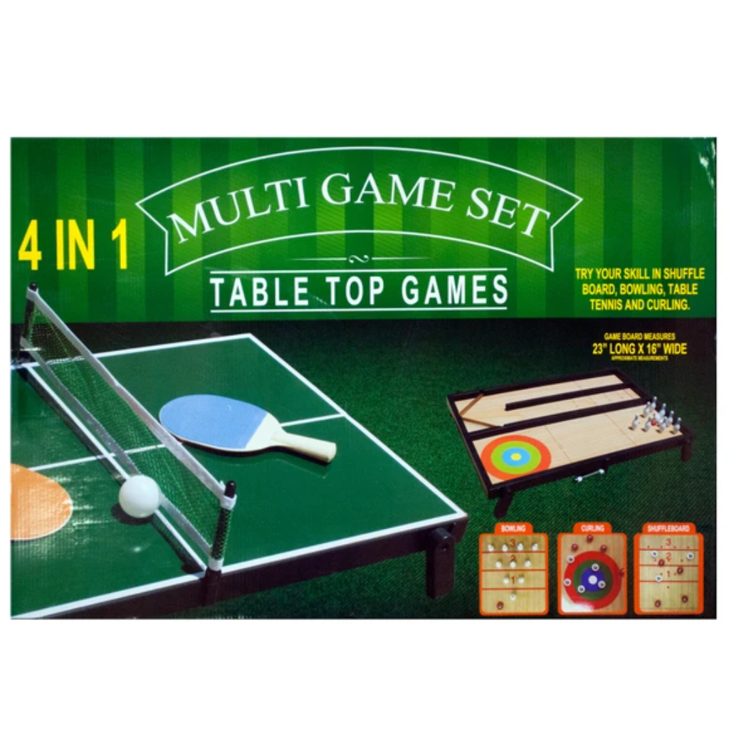 4 in 1 mulit game set4