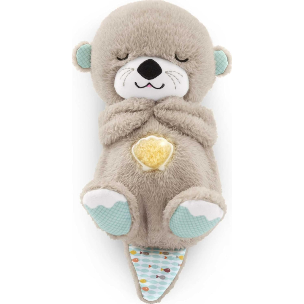 fisher price sound machine soothe 'n snuggle otter portable plush baby toy6