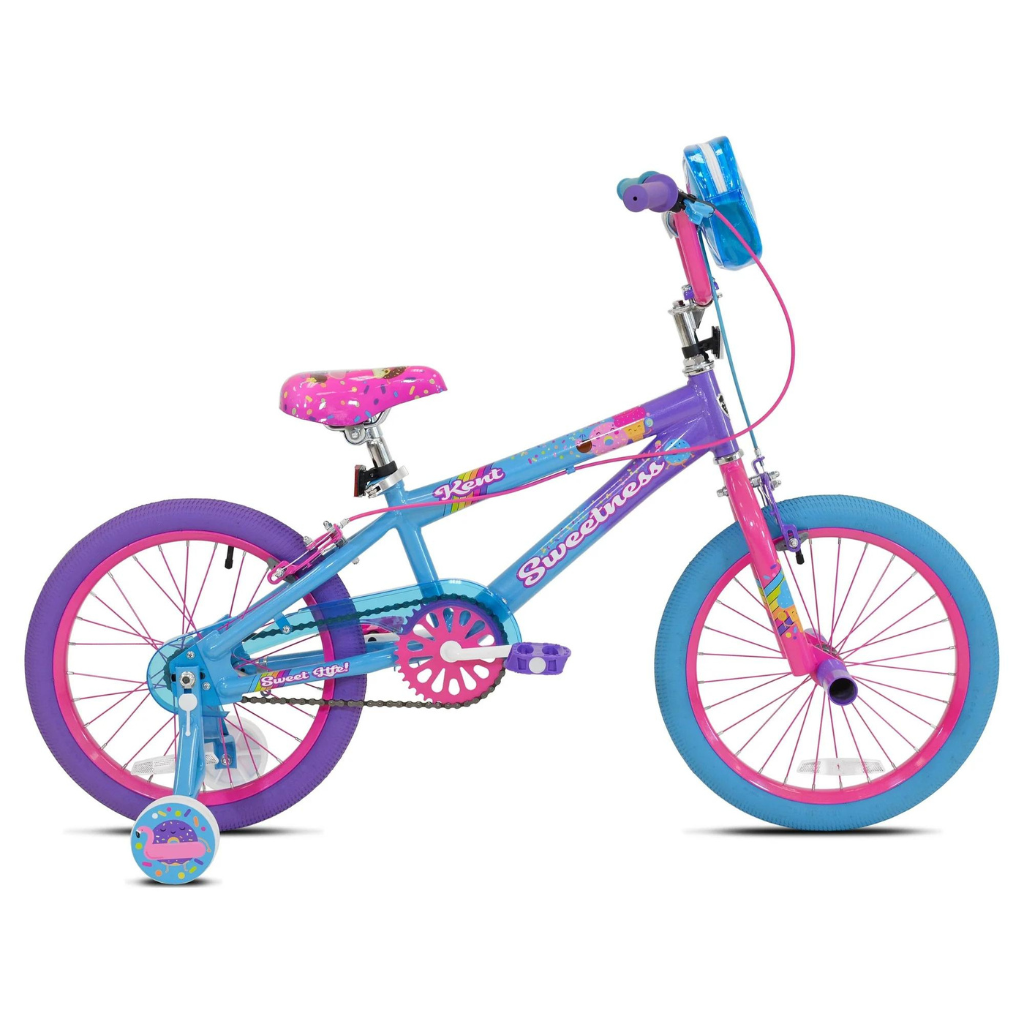 kent 18 sweetness girls bike, purplepinkblue