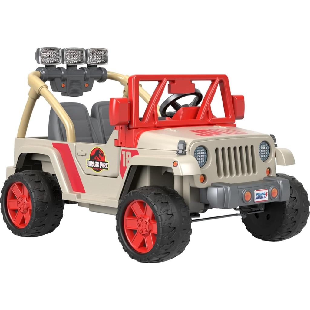 power wheels jurassic park jeep wrangler (4)