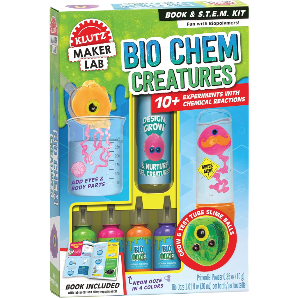 klutz bio chem creatures steam lab kit