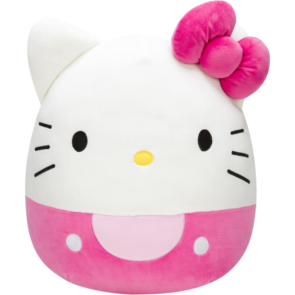 squishmallows hello kitty pink bow & shorts 14 inch (4)