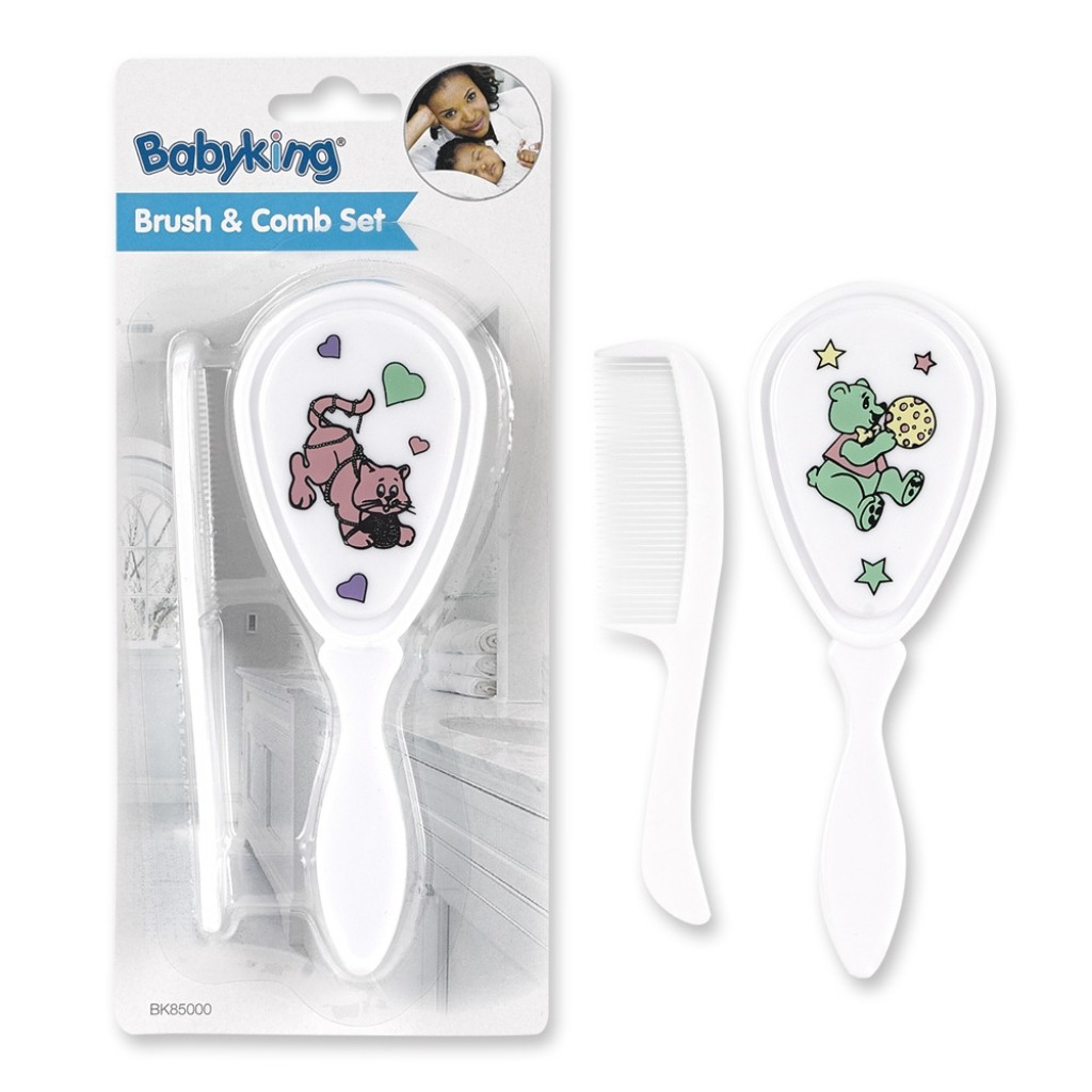 baby king comb & brush