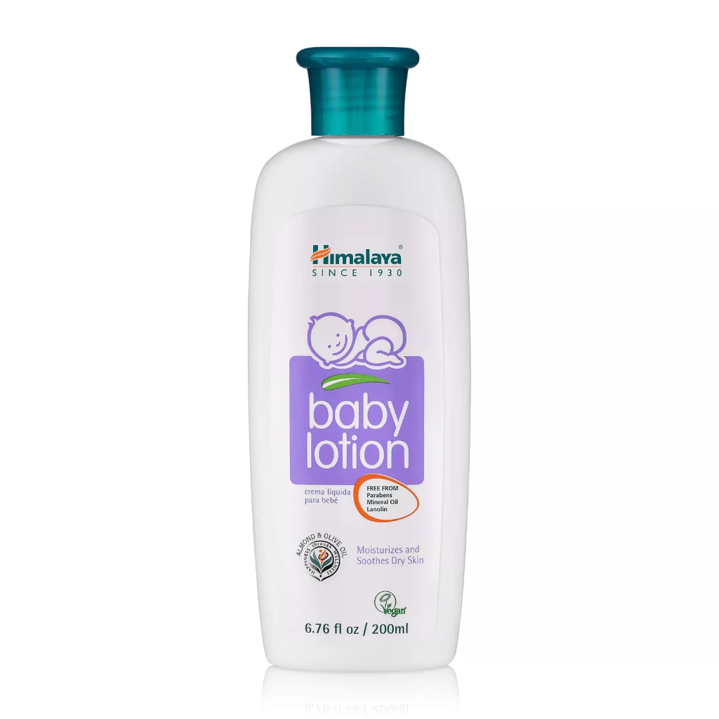 himalaya baby lotion with olive oil and almond oil, free from parabens, mineral (1)