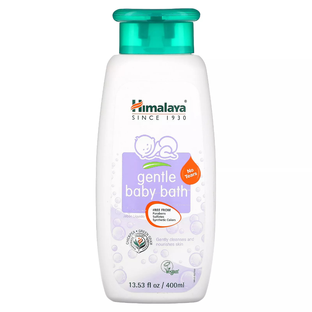 himalaya, gentle baby bath, 13.53 fl oz (400 ml)