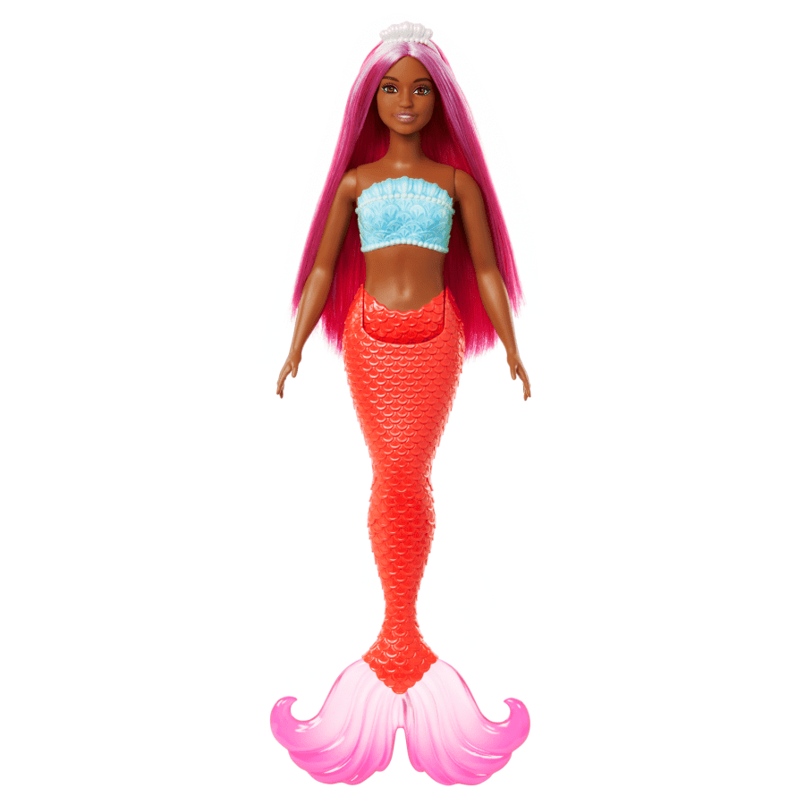 barbie mermaid dolls with fantasy hair and headband5