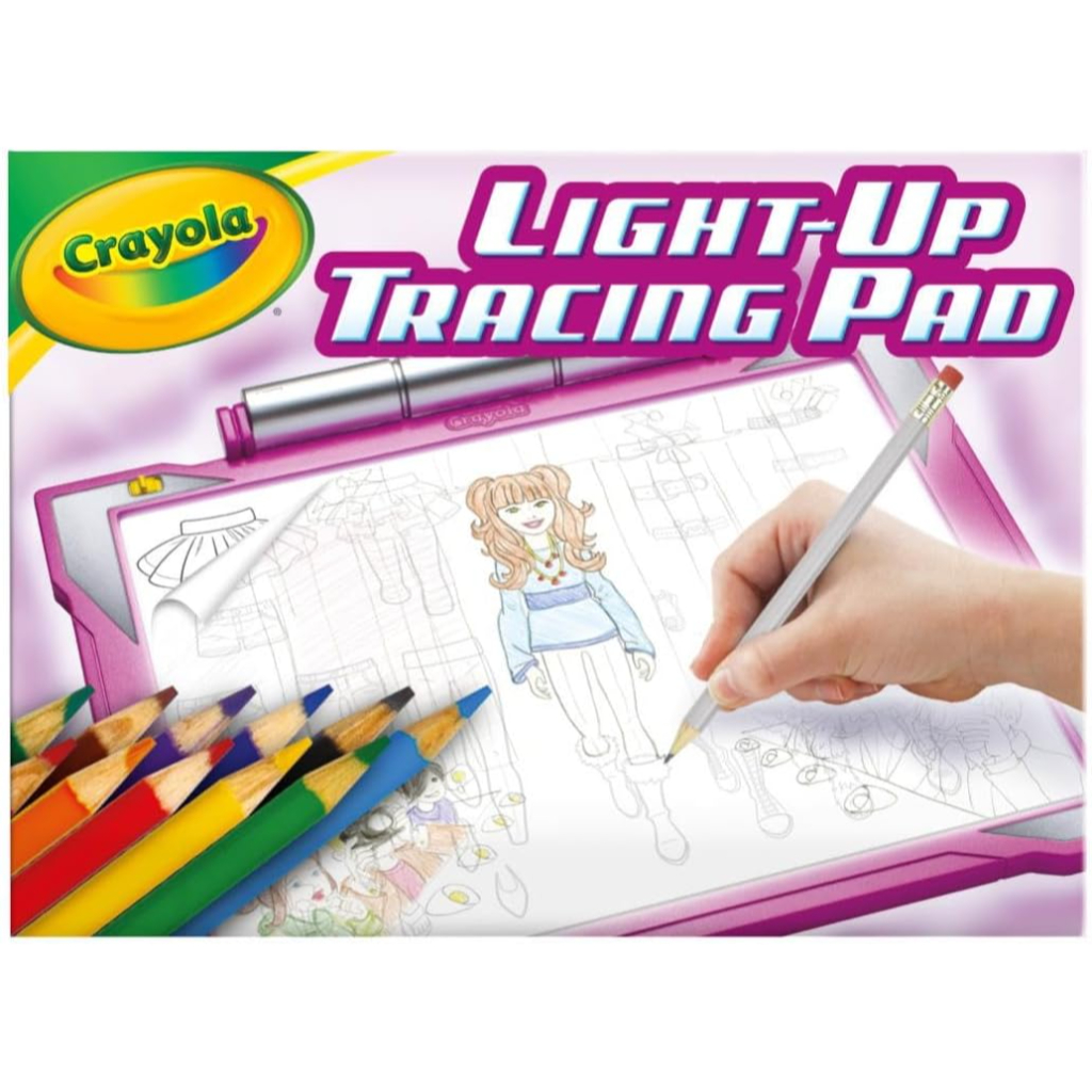 crayola light up tracing pad pink6