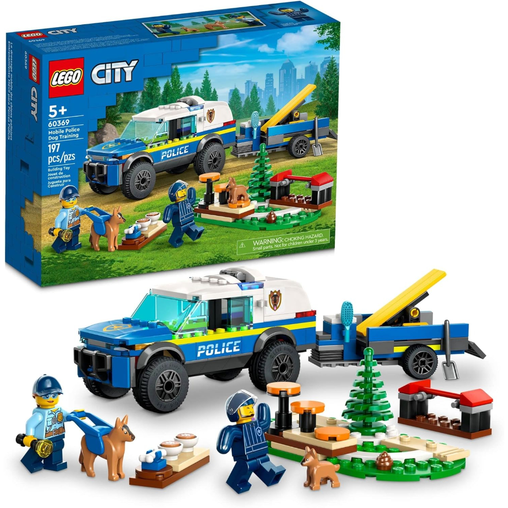 lego city mobile police dog training 603693