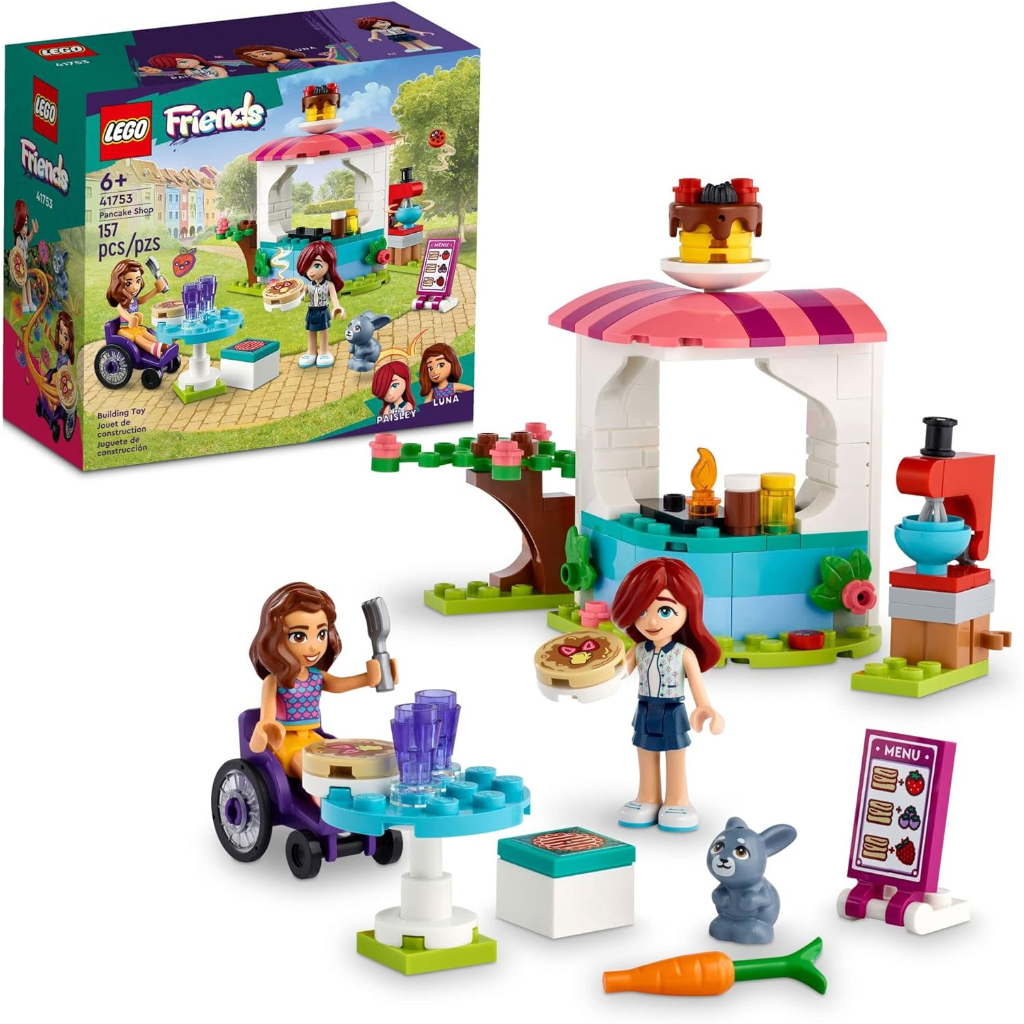 lego friends pancake shop 41753 building toy set2