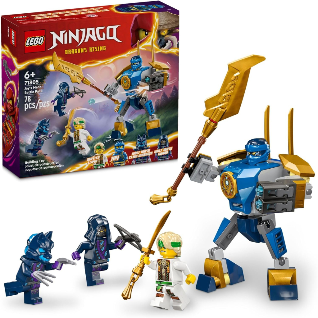 lego ninjago jay’s mech battle pack adventure toy set5