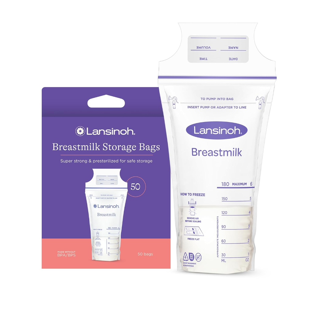 lansinoh breastmilk storage bags, 50 count3