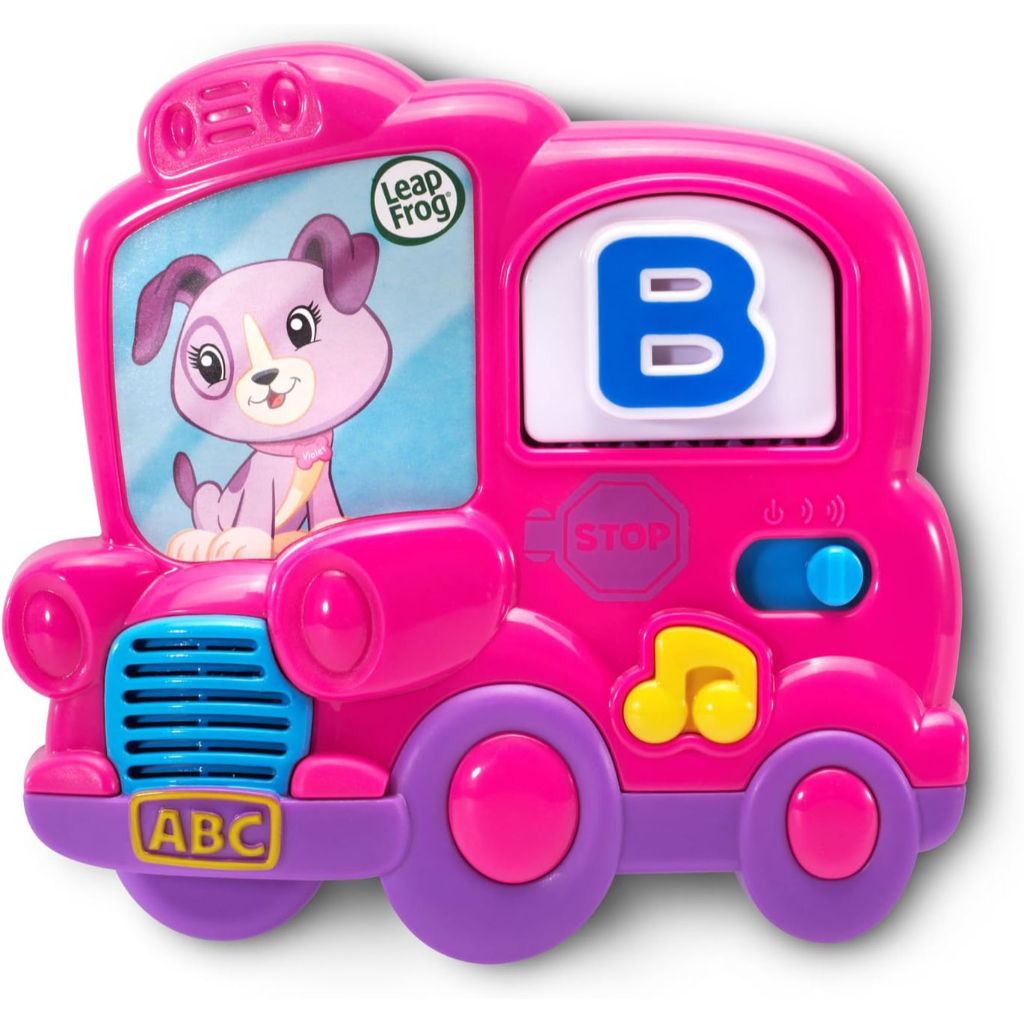 leapfrog fridge phonics magnetic letter set, pink small1