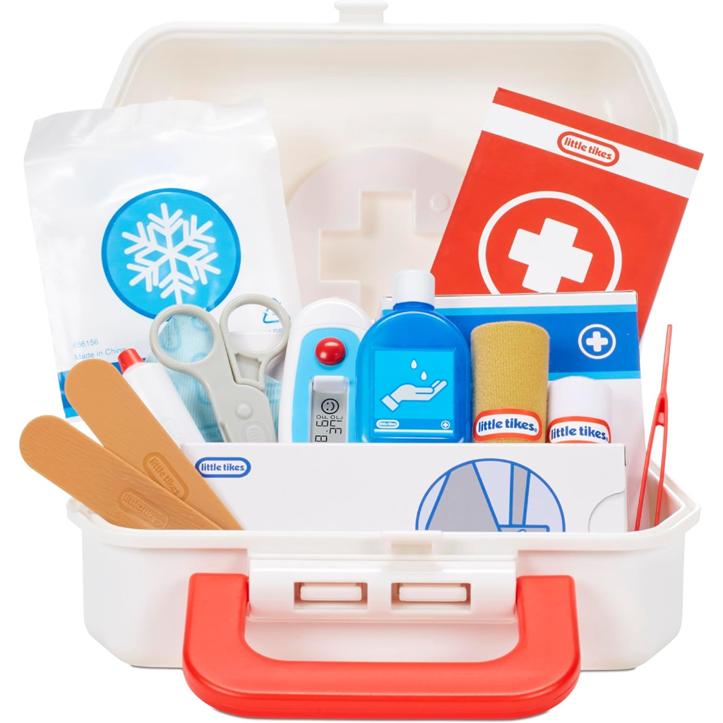 little tikes first aid kit realistic doctor pretend play toy1