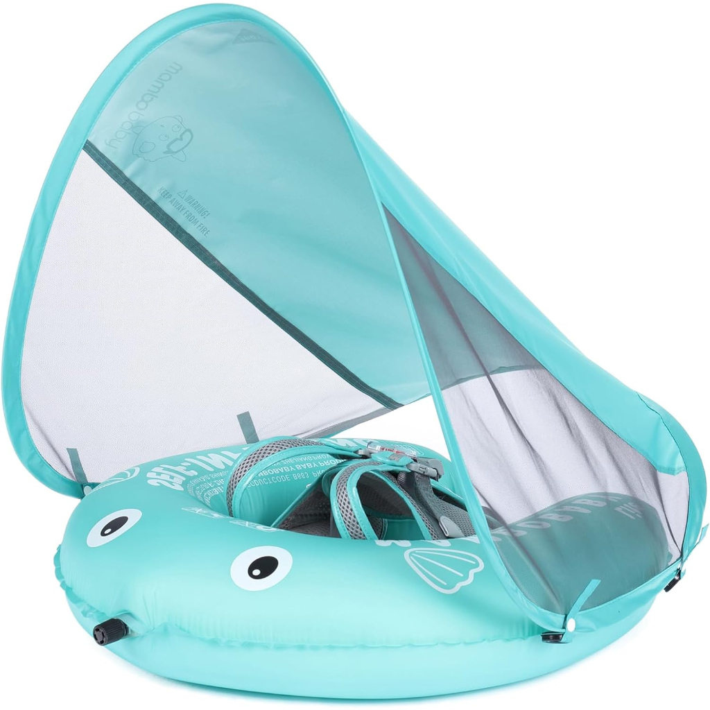 mambobaby baby float self inflating baby pool float3