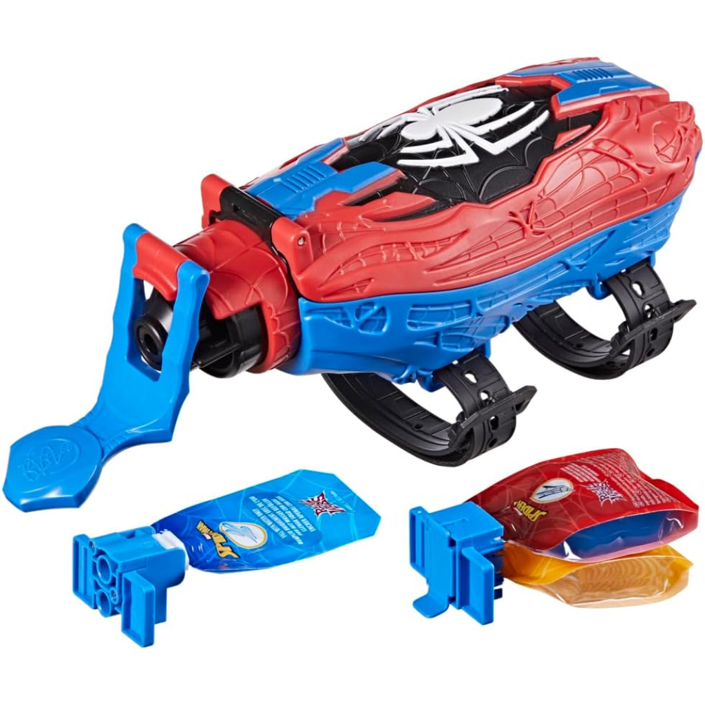 marvel spider man real webs ultimate web blaster, 2 in 1 blaster2