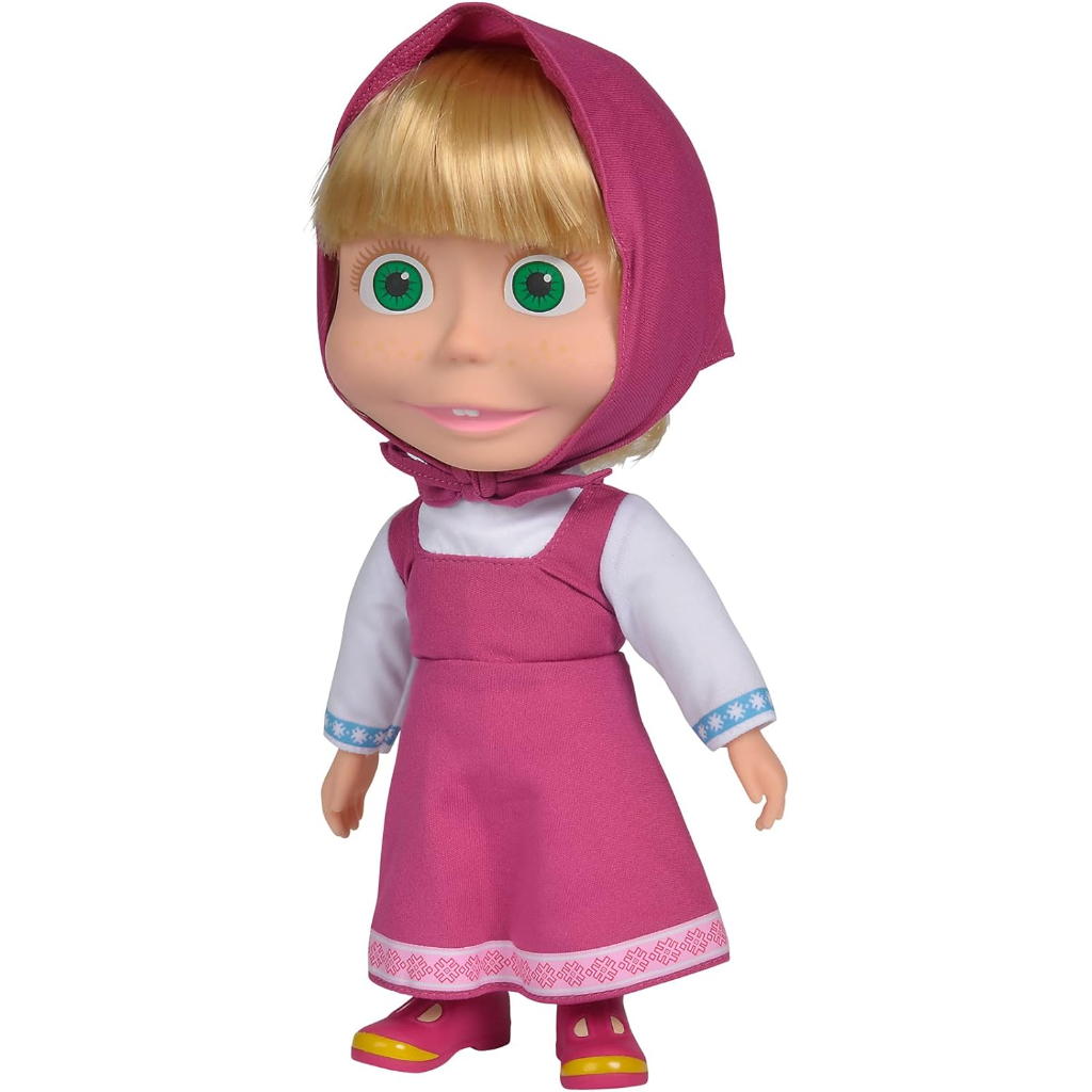 masha and the bear shake and sound doll toys1