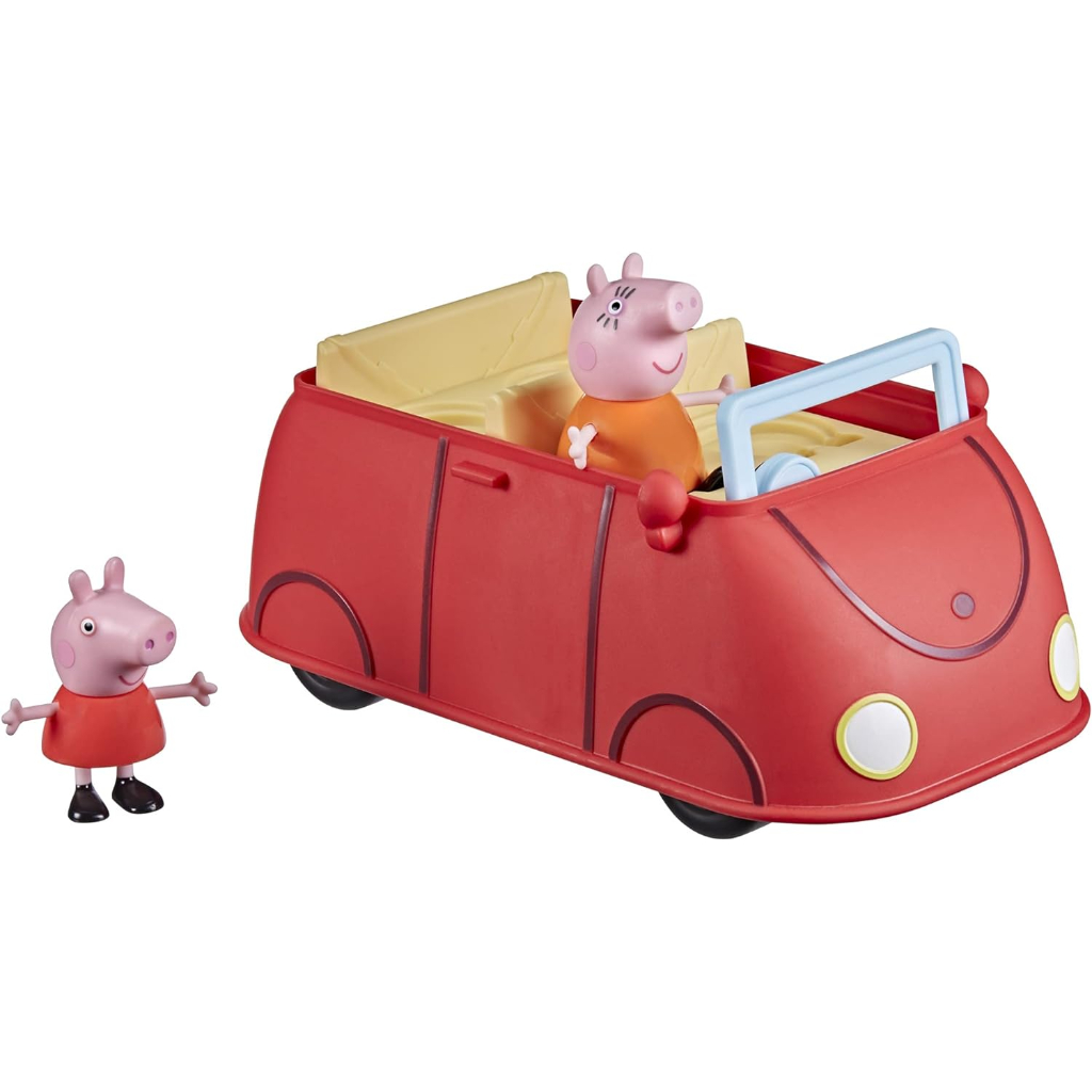 peppa pig peppa’s adventures peppa’s family red car preschool toy1