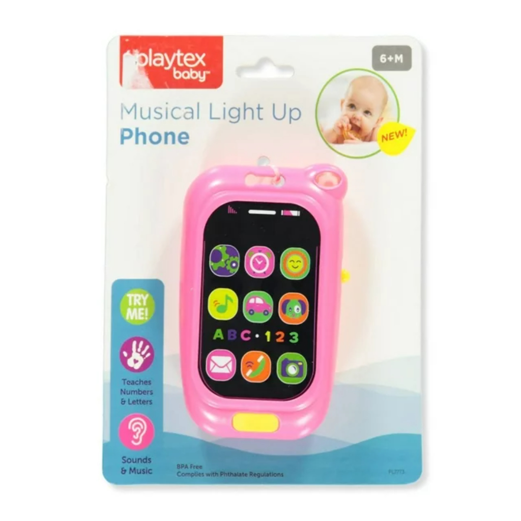 playtex musical light up phone