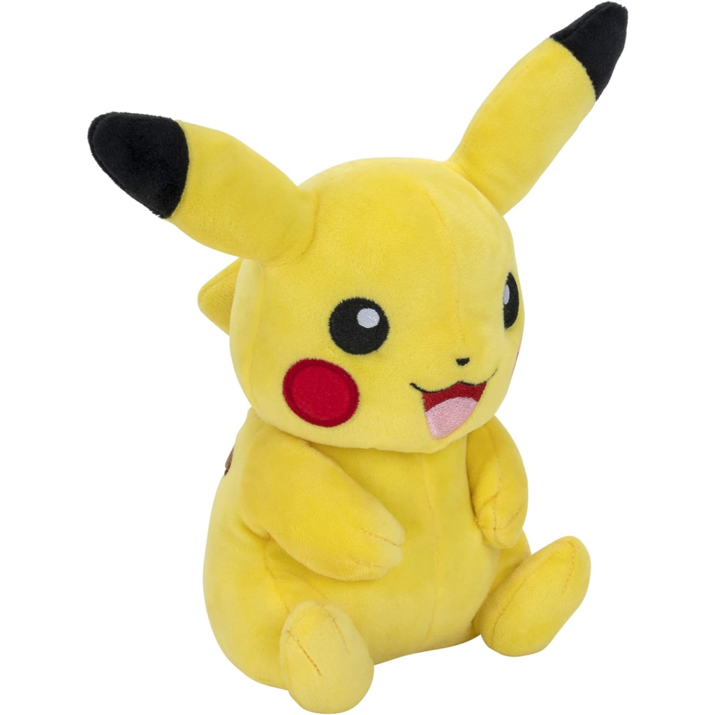 pokémon official & premium quality 8 inch pikachu adorable, ultra soft, plush toy1