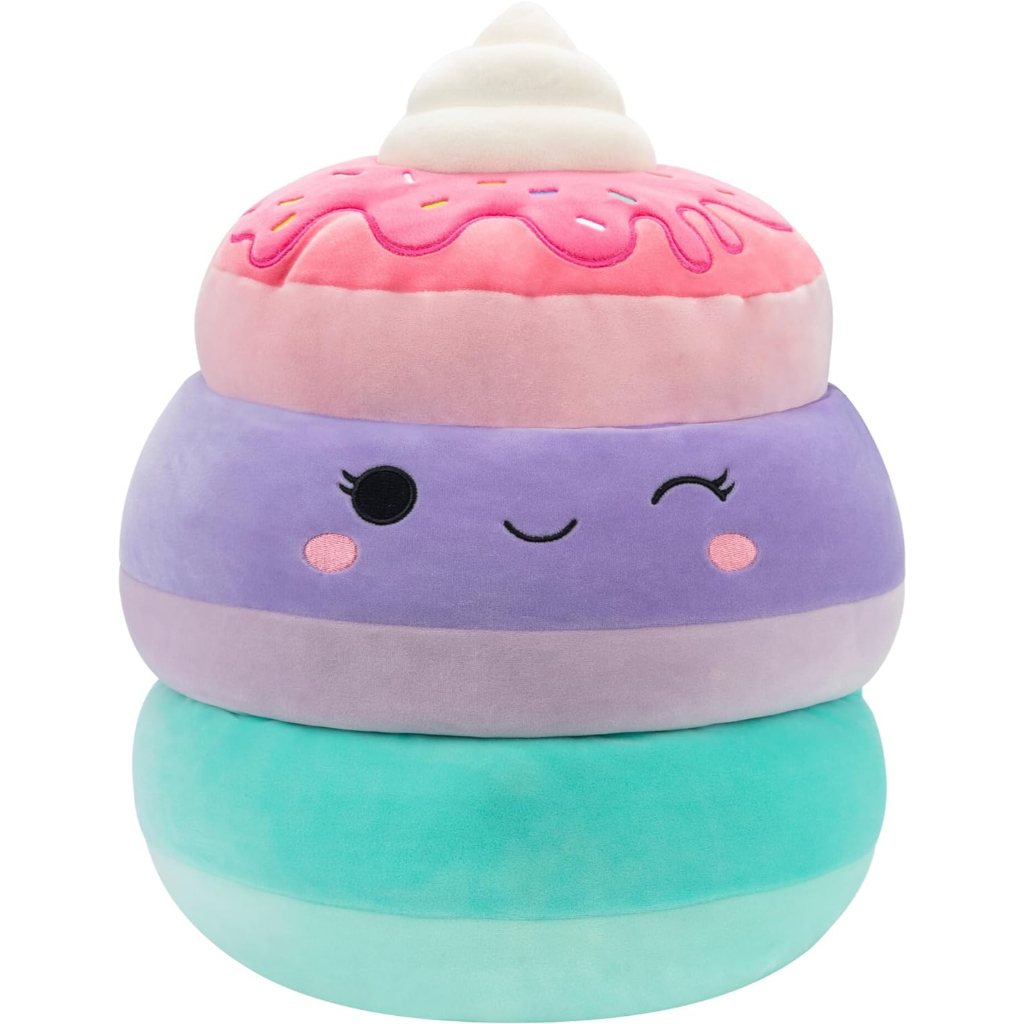 squishmallows original 14 inch peony unicorn pancakes with whipped cream2