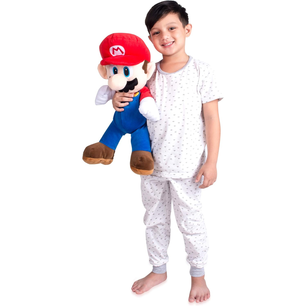 super mario kids bedding super soft plush cuddle pillow2