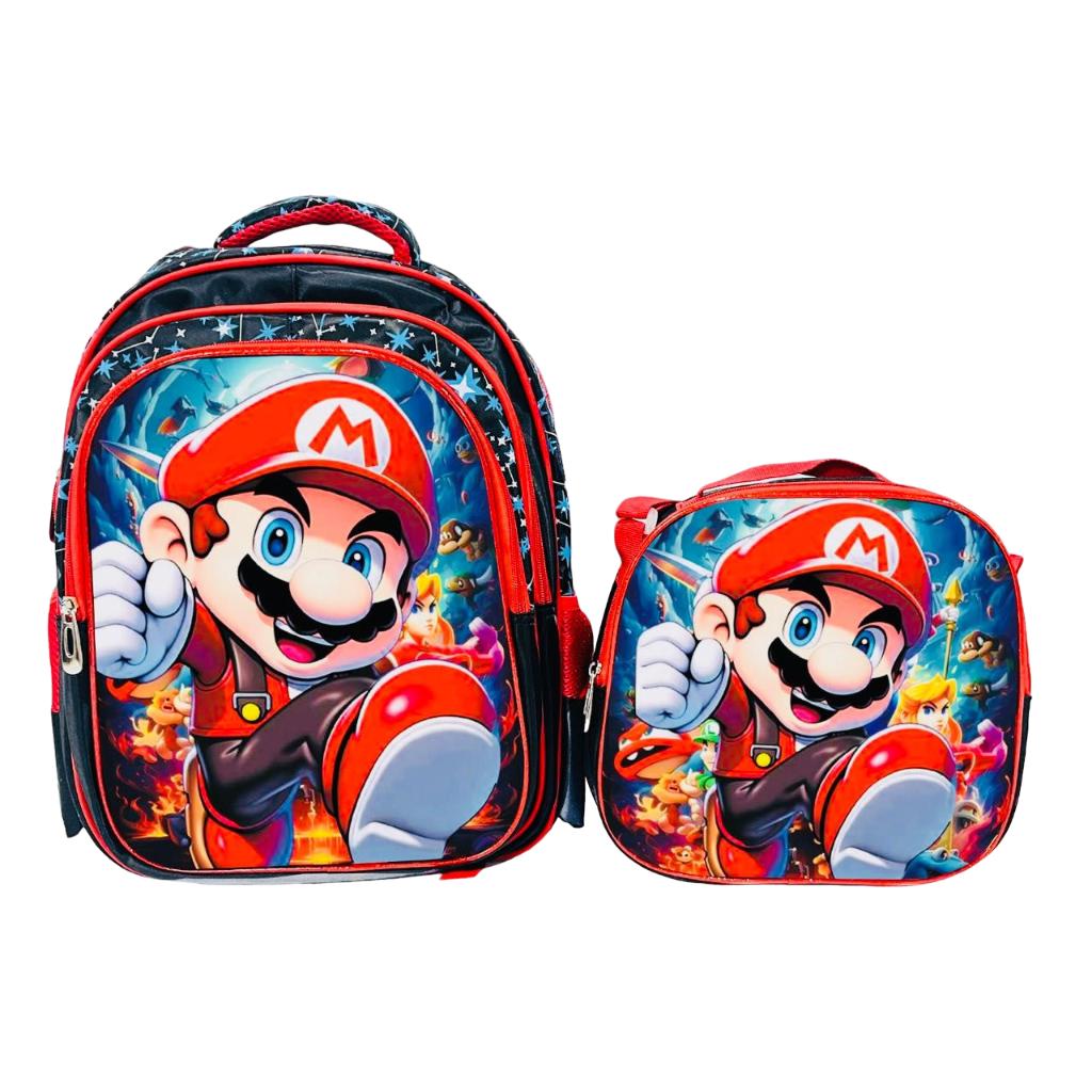 mario 16″ back pack