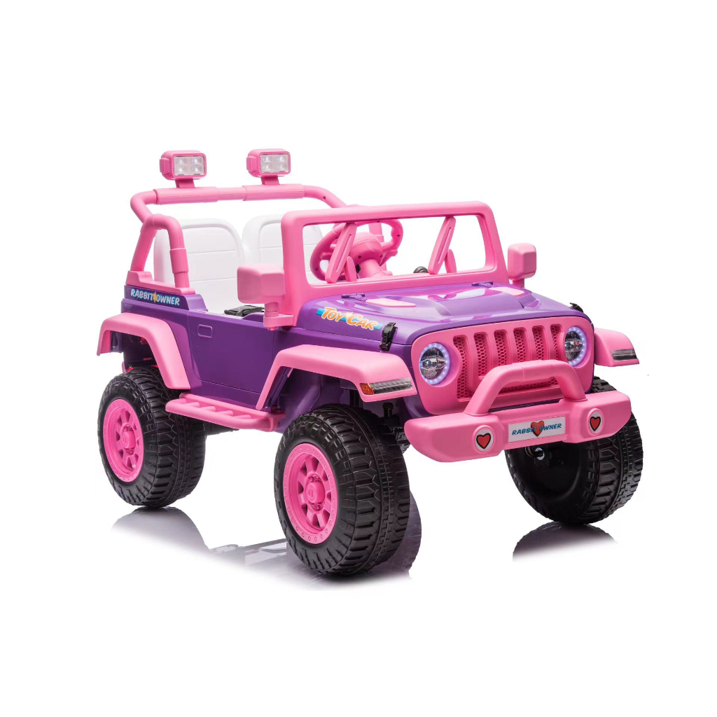 pink and purple girls power wheels