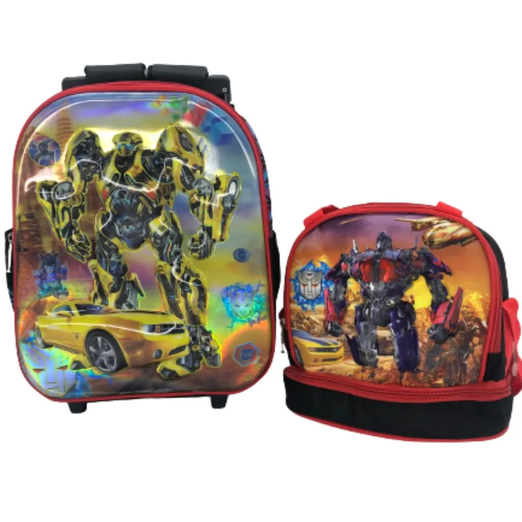 transformers backpacklunchkit combo