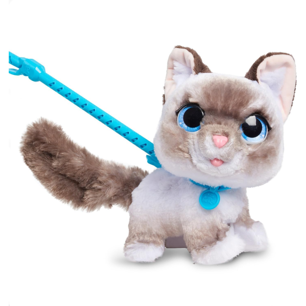 furreal wagalots kitty, small interactive plush1