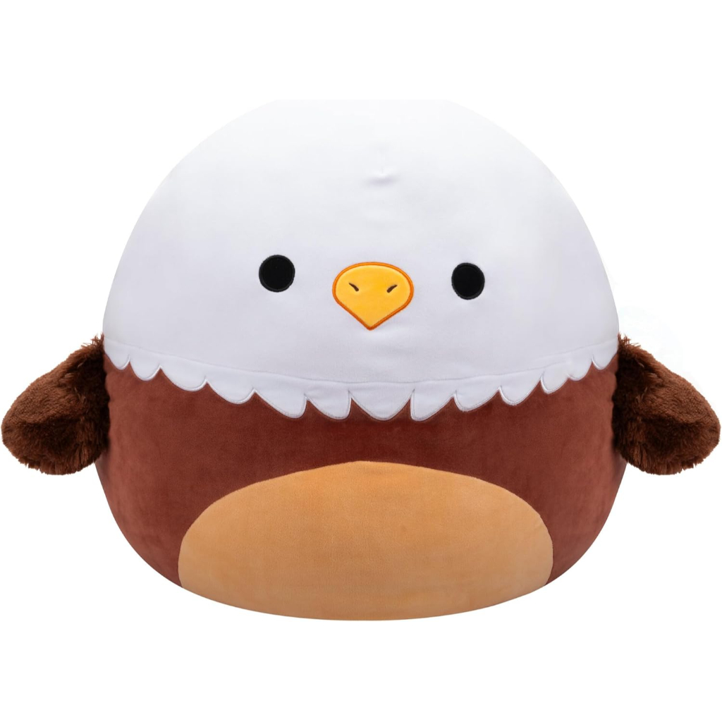 squishmallows original 20 inch edward bald eagle with fuzzy wings1