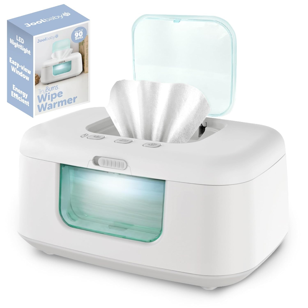 tinybums baby wipe warmer & dispenser with led changing light & on:off switch7