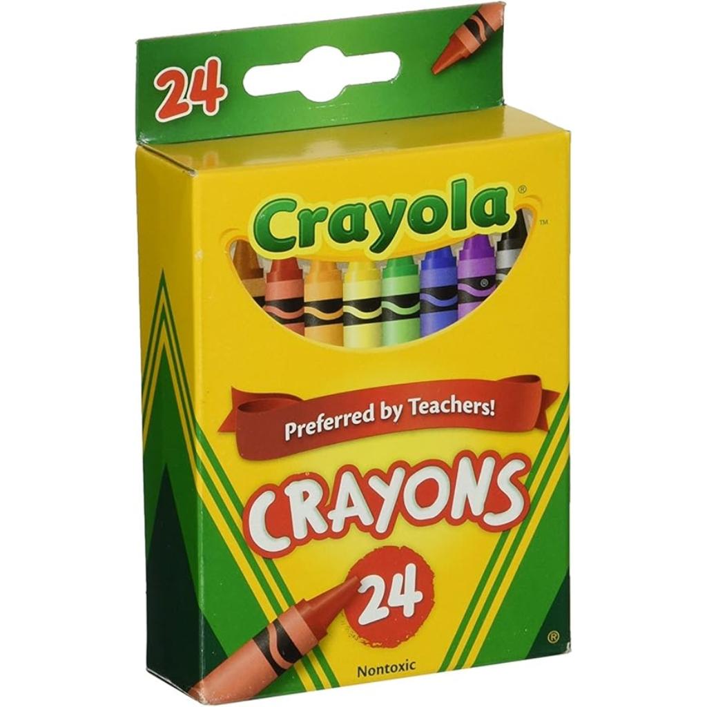 crayola 24pc crayons