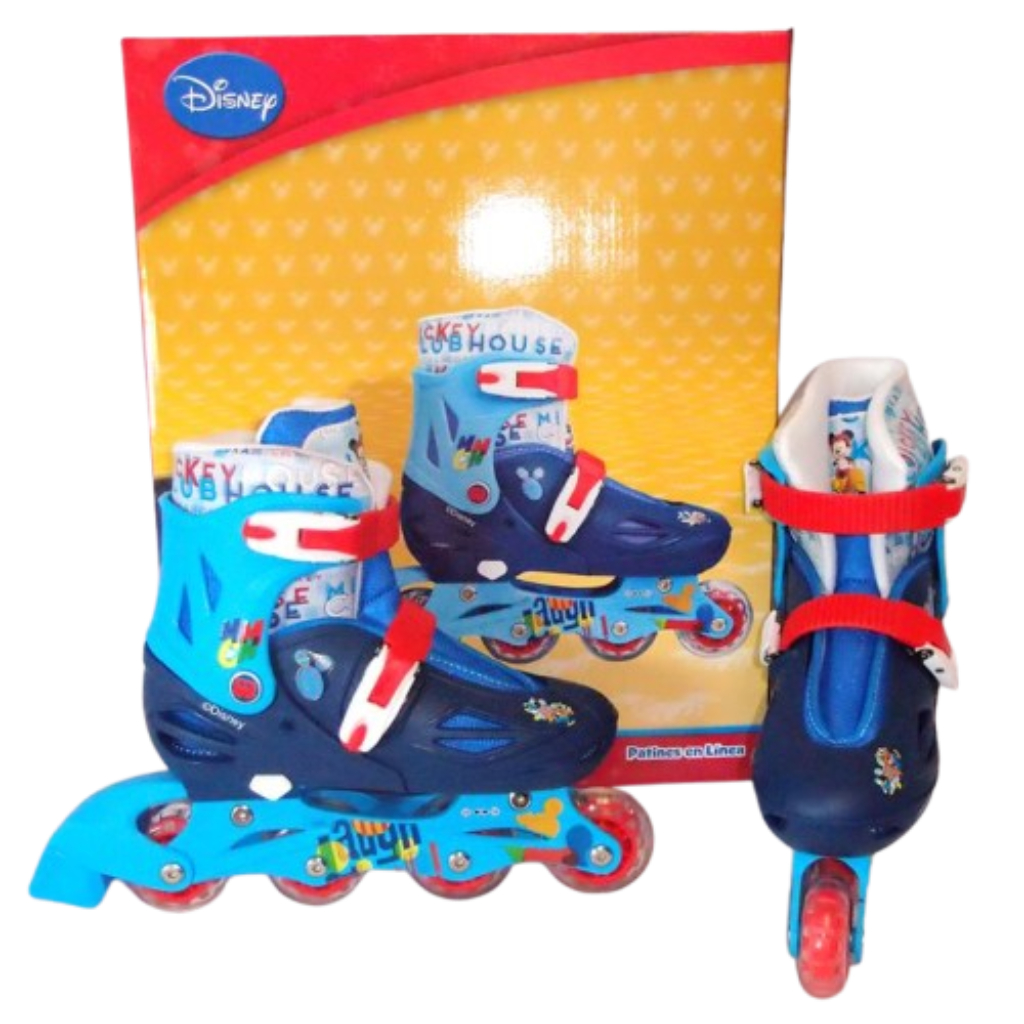 mickey inline skates( blue) 5 plus