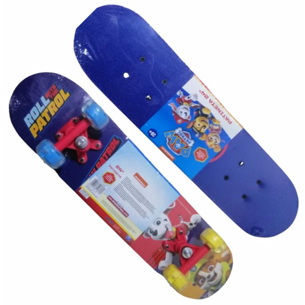 paw patrol boy skateboard 24 x 6