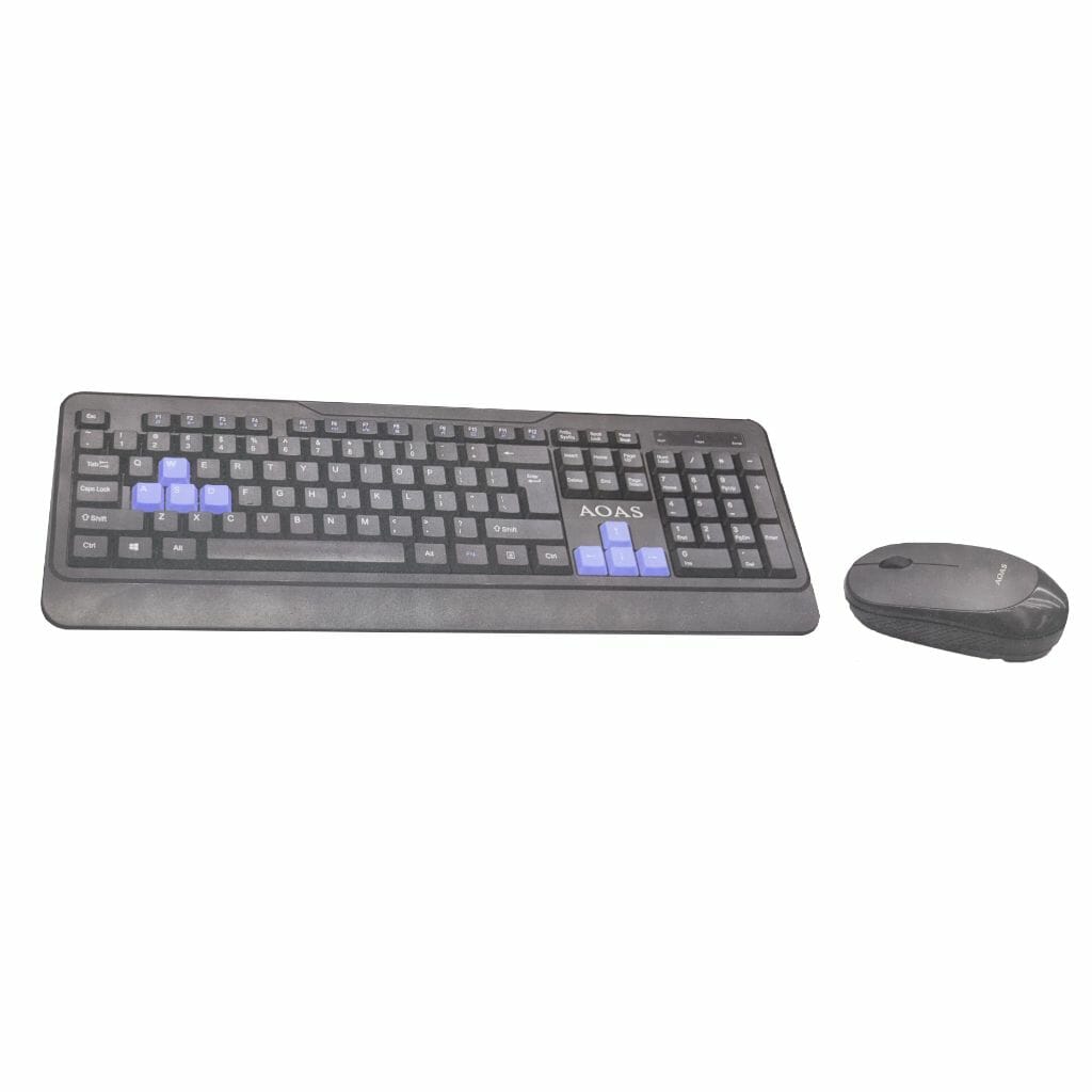 AOAS Wireless 2.4GHz Keyboard and Mouse – M900 - D'Best Toys