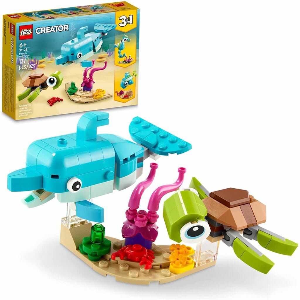 lego creator 31128 dolphin and sea