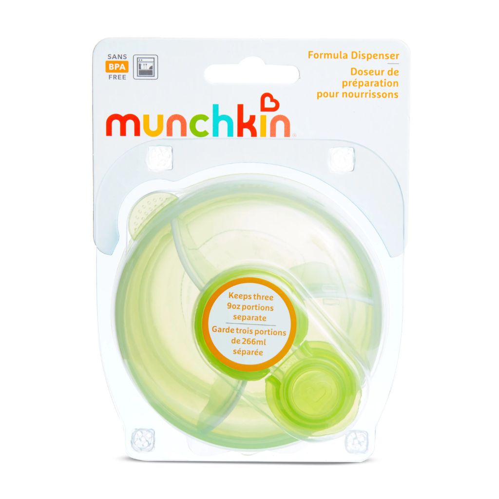 munchkin formula dispenser green 2