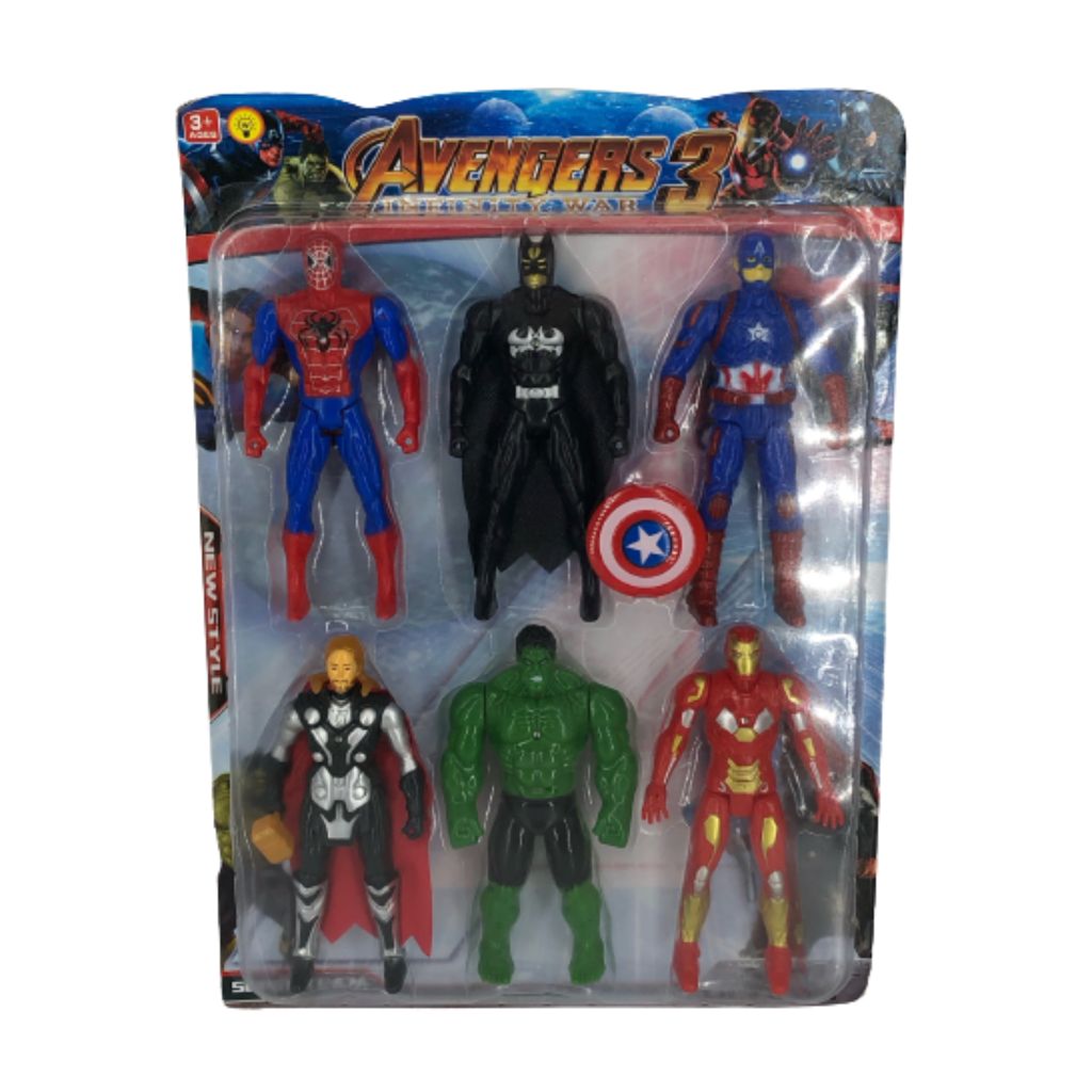 510792 6pcs avengers action figure