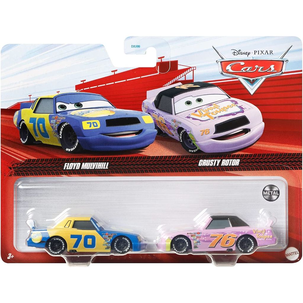 disney pixar cars pack (floyd mulvihill, crusty rotor) (3)