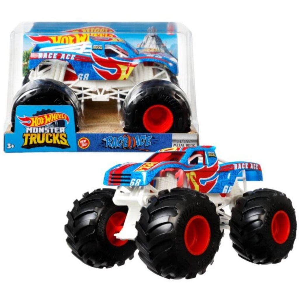 hot wheels monster truck race ace1