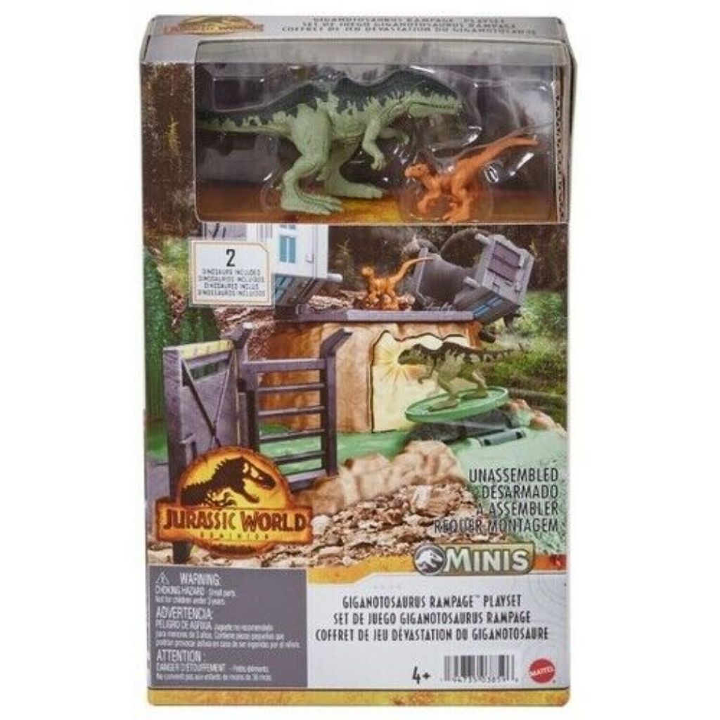 Jurassic World Dominion Giganotosaurus Rampage Minis - D'Best Toys