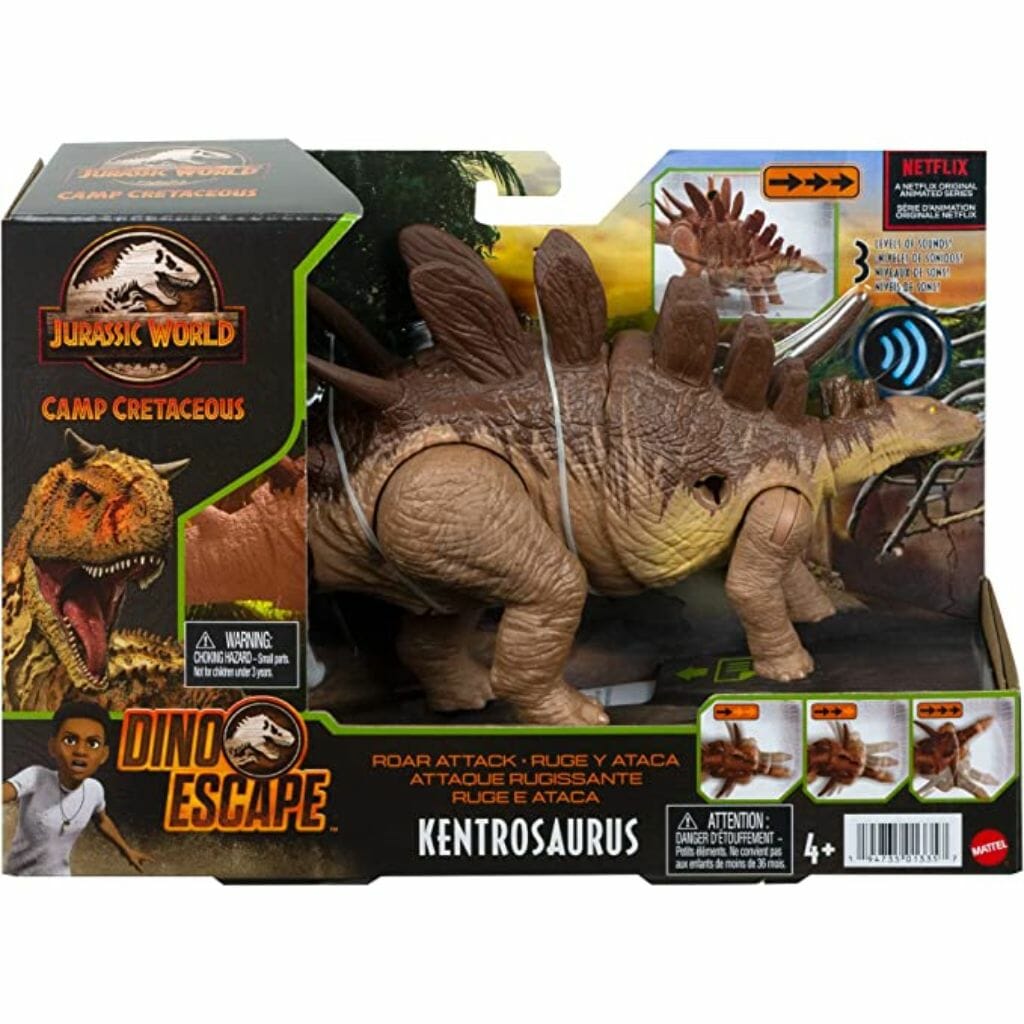 jurassic world roar attack kentrosaurus 5