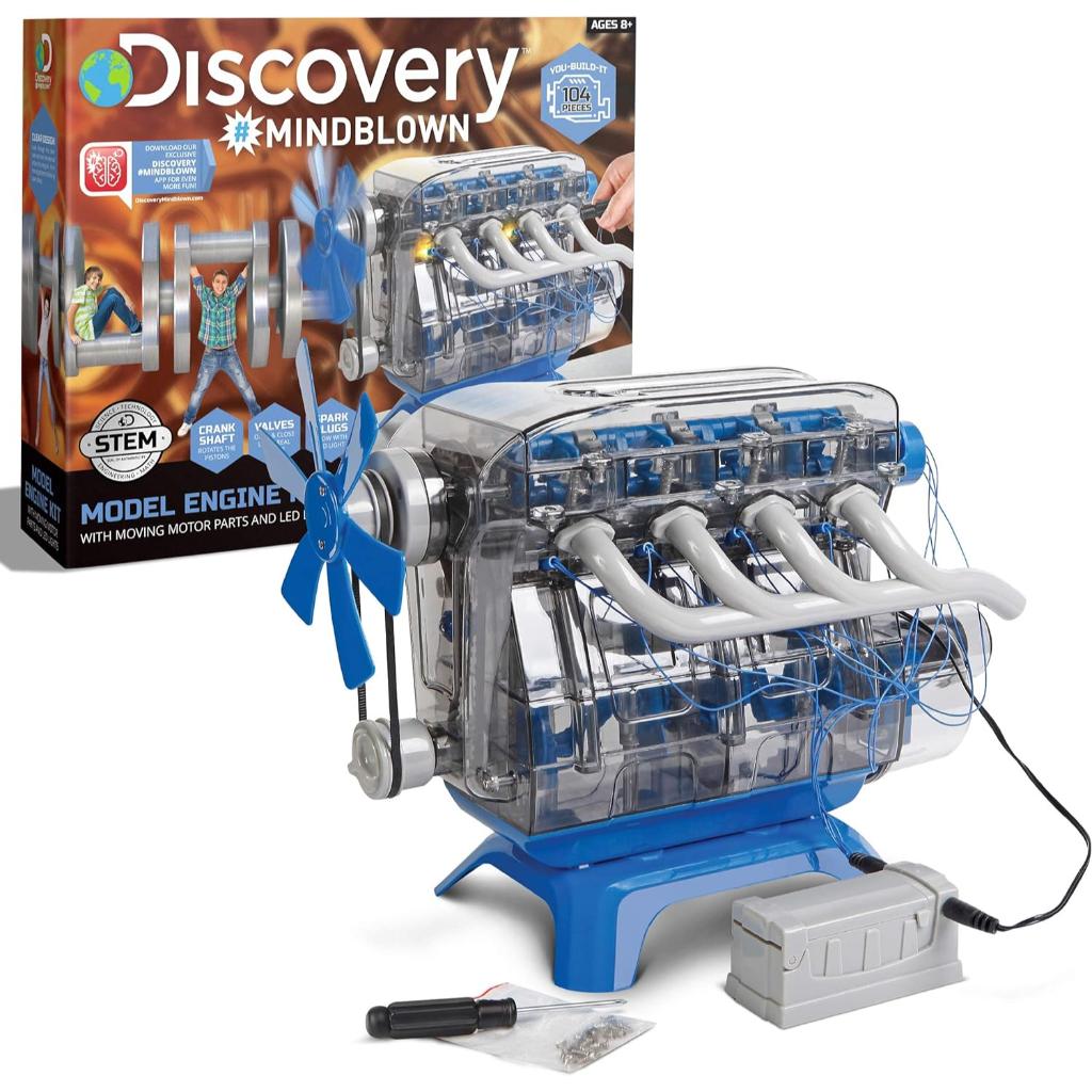 discovery #mindblown model engine building kit —