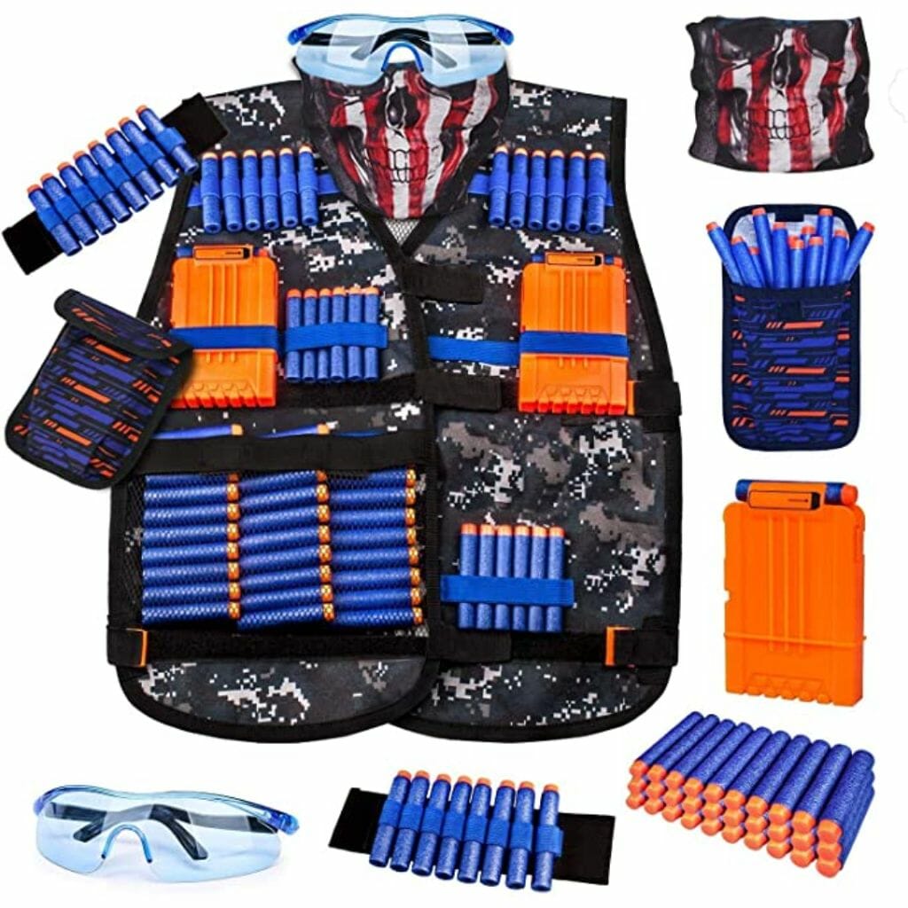 kids tactical vest kit for nerf guns series 1