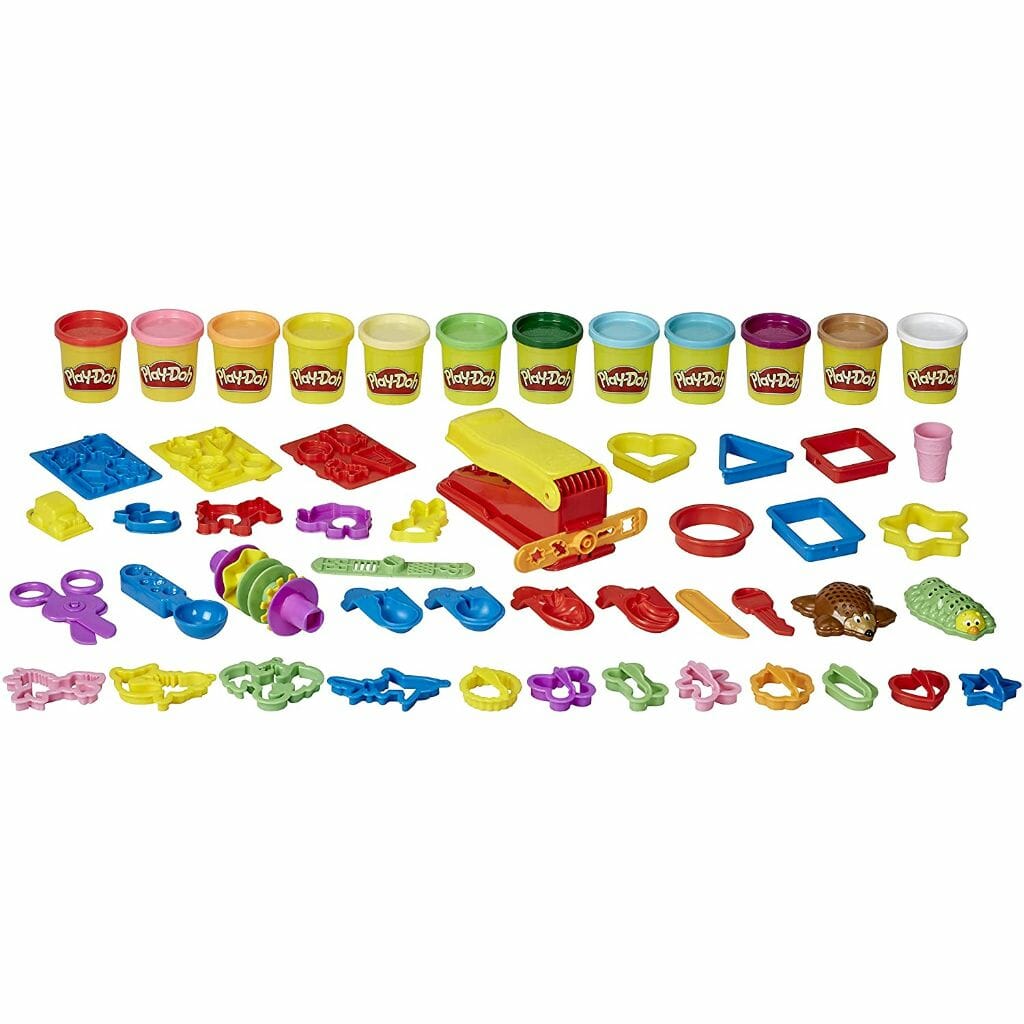  Play-Doh Kitchen Creations Cook 'n Colors Refill Variety Pack  with Confetti, Elastix, Drizzle, Metallics, and Color Burst, Non-Toxic  ( Exclusive) : Toys & Games